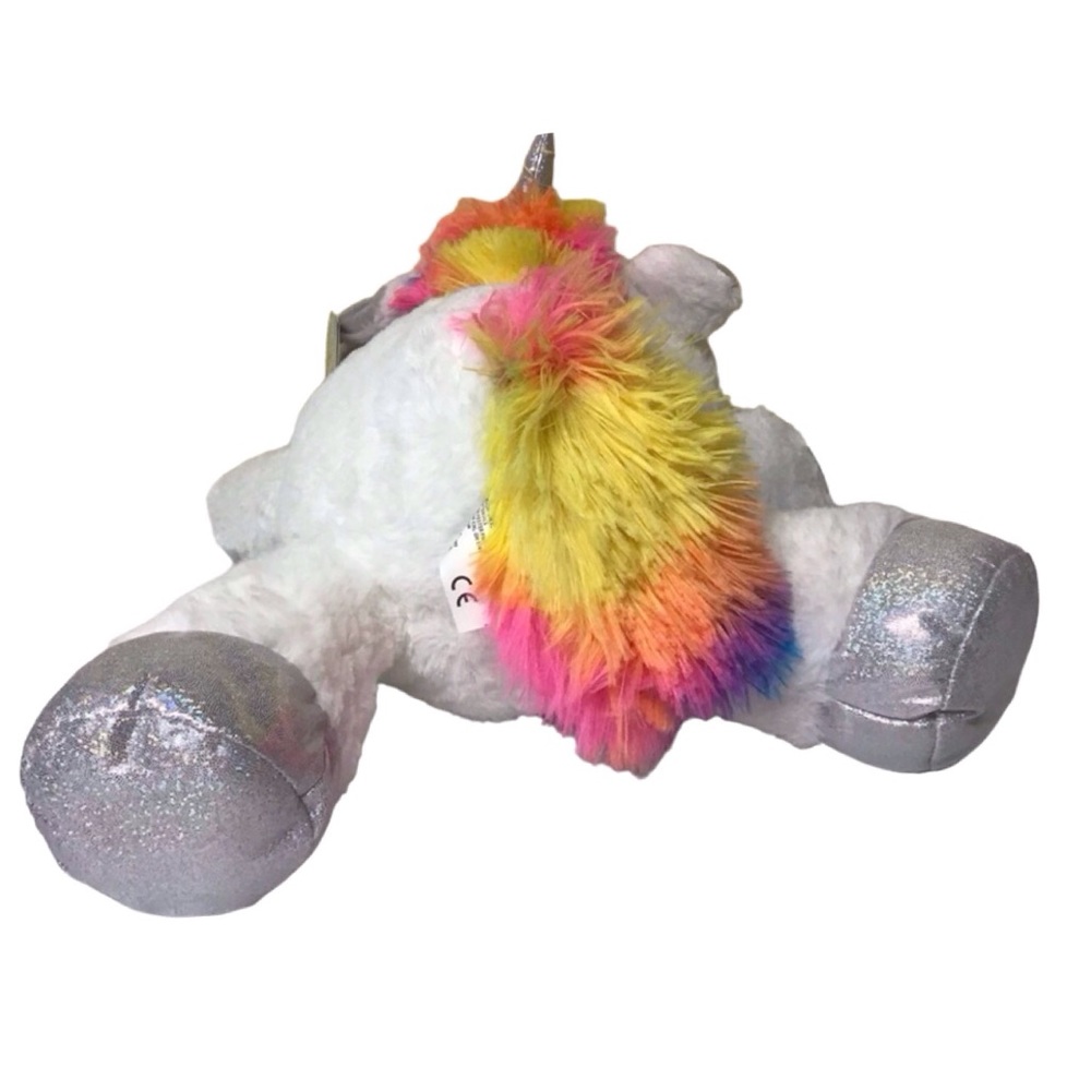 HuggaPals 20”H White Unicorn (NWT) - Picture 4 of 8